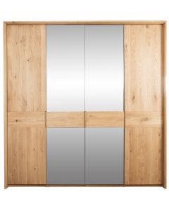 Wooden wardrobe